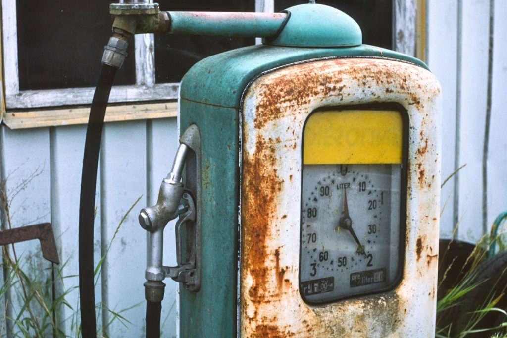 Rusty Gas pump