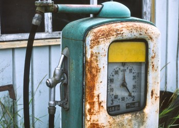 Rusty Gas pump