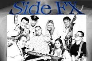 Side FX performs at the East Quogue Village Green Tuesday.