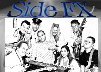 Side FX performs at the East Quogue Village Green Tuesday.