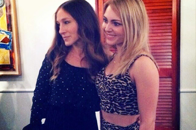 Sarah Jessica Parker meets AnnaSophia Robb at Cosmo 100 Power Lunch