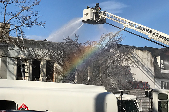 sag harbor fire rainbow