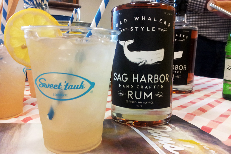 Sag Harbor Rum and Sweet 'tauk lemonade