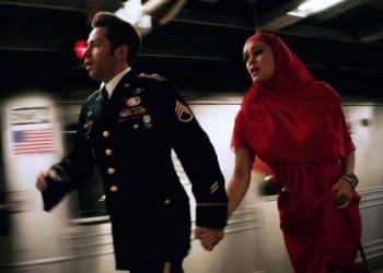 Martin Starr and Dina Shihabi in 