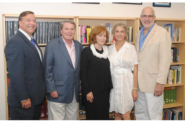 Sam Stanley, Jim and Kate Lehrer, Dorothy Lichtenstein, Robert Reeves, Photo: Star Black