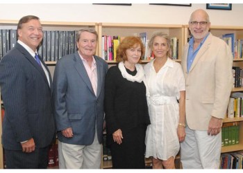 Sam Stanley, Jim and Kate Lehrer, Dorothy Lichtenstein, Robert Reeves, Photo: Star Black