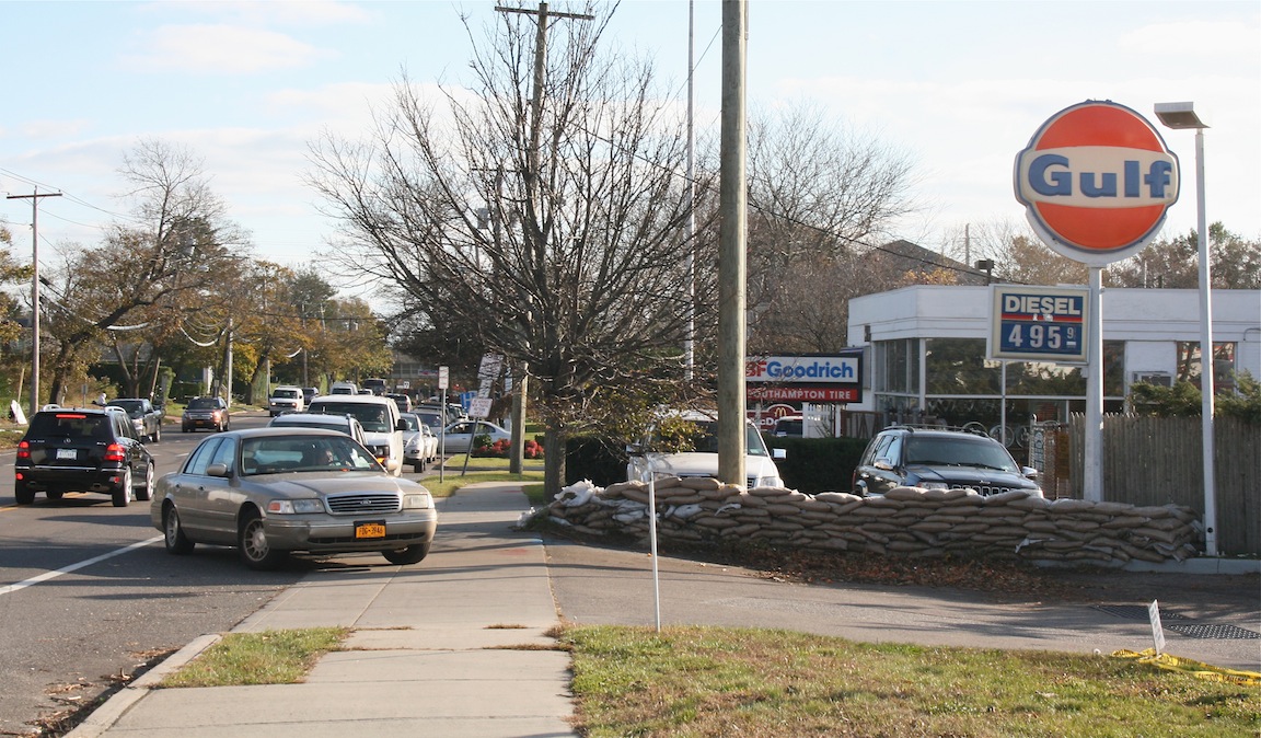 Sandy Gas Line