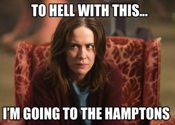 Sarah Paulson as Lana Winters in American Horror Story Hamptons Meme