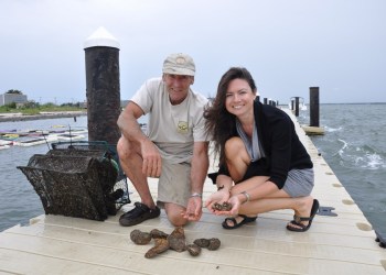 Scarlett Magda with a SPAT representative