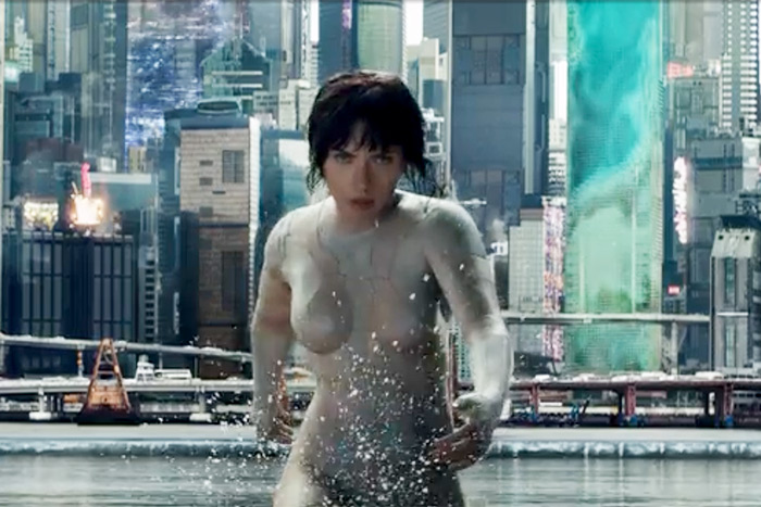 Scarlett Johansson in the Ghost in the Shell trailer teaser
