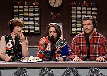 Ana Gasteyer, Molly Shannon and Alec Baldwin in their famous 