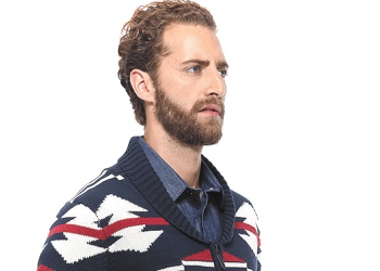 Jack & Jones Aztec knit cardigan