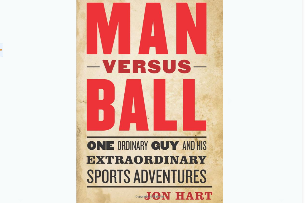 Man versus Ball (Potomac Books)