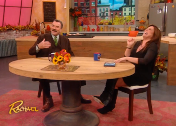 Tom Selleck and Rachael Ray on 