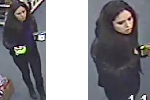 Riverhead police say this woman tried to use a fake $100 bill at a store on Old Country Road.