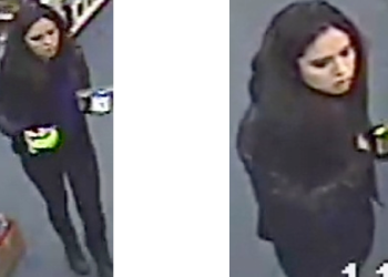 Riverhead police say this woman tried to use a fake $100 bill at a store on Old Country Road.
