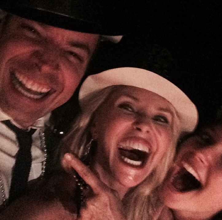 Jimmy Fallon, Christie Brinkley and Sailor Brinkley Cook.