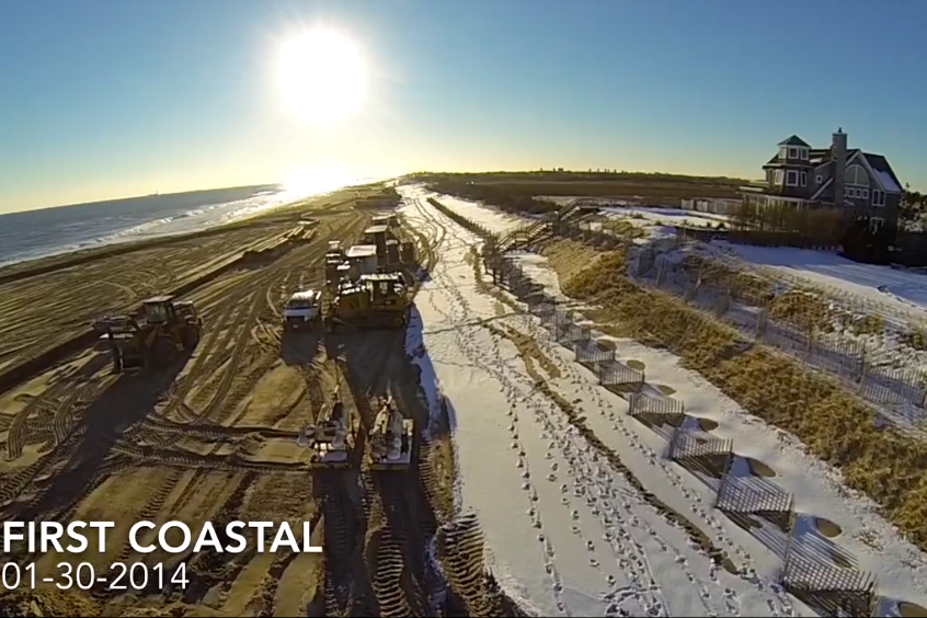 Beach Restoration sagaponack