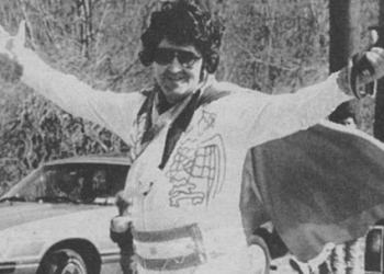 Elvis at the 1989 Montauk St. Patrick's Day Parade