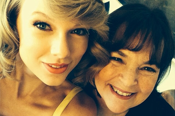 Taylor Swift and Ina Garten.