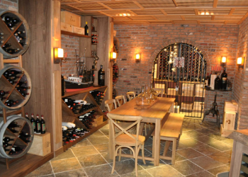 Montauk wine cellar.