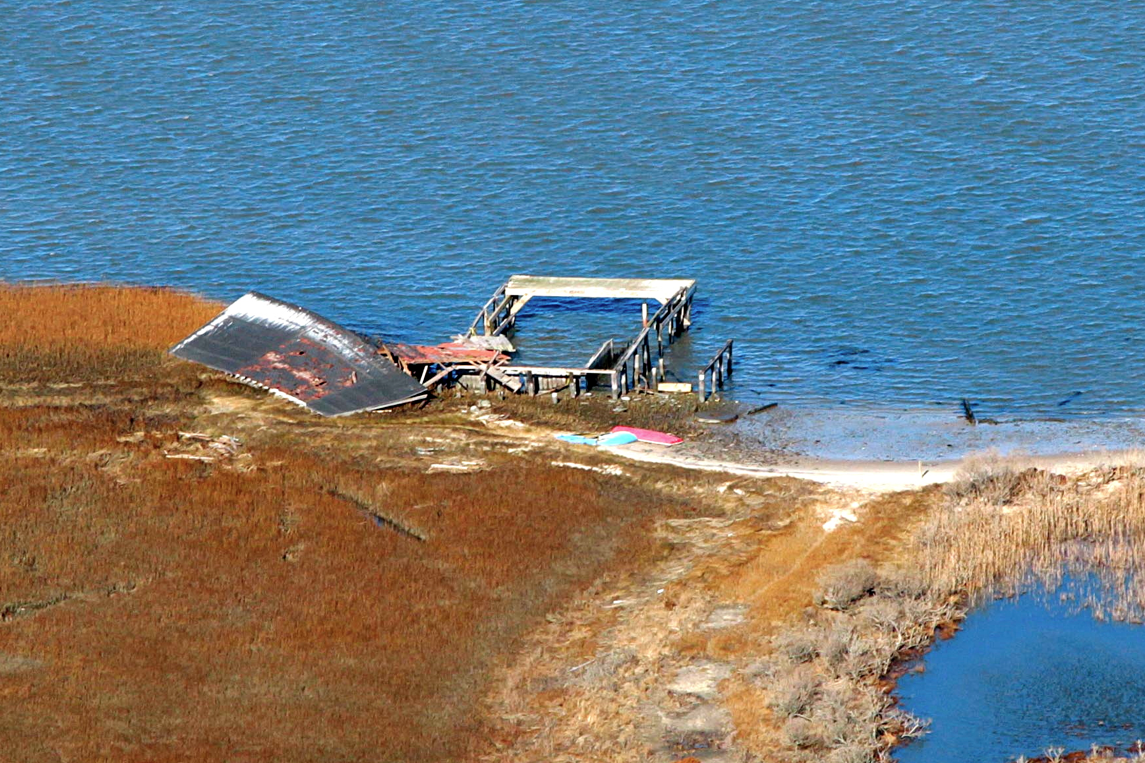 The Old Boathouse was destroyed during Superstorm Sandy.