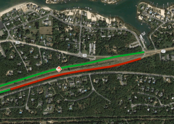 Accident snarls afternoon rush hour traffic in Southampton and Hampton Bays.