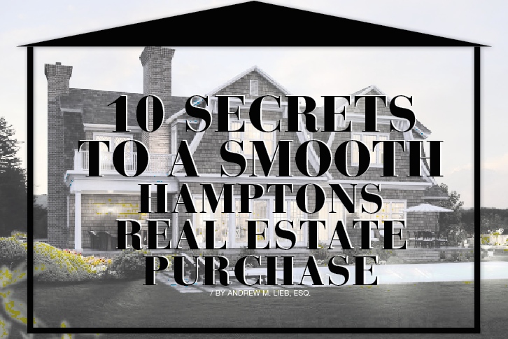 10 Secrets to a Smooth Hamptons Real Estate Purchase