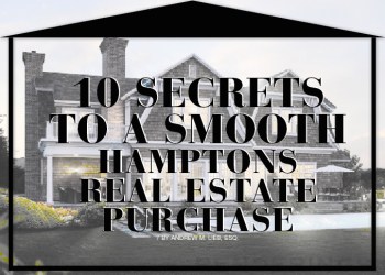 10 Secrets to a Smooth Hamptons Real Estate Purchase