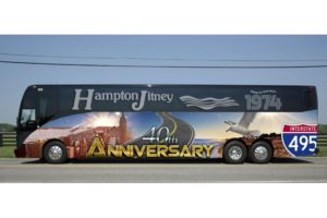 Jitney 40th Anniversary Bus WrapJitney 40th Anniversary Bus Wrap
