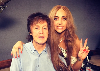 Paul McCartney and Lady Gaga