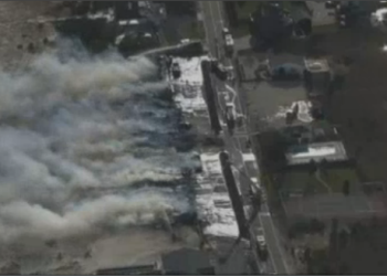 Sandpiper fire in Westhampton Beach