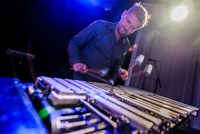 Vibraphonist Martin Fabricius