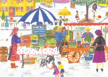 Drawing by Ellen Carney