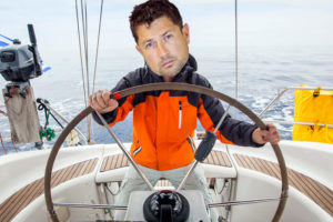 Sean Ludwick is accused of attempting to skip bail by boat