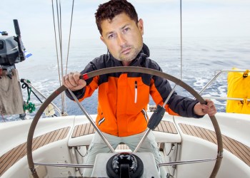 Sean Ludwick is accused of attempting to skip bail by boat