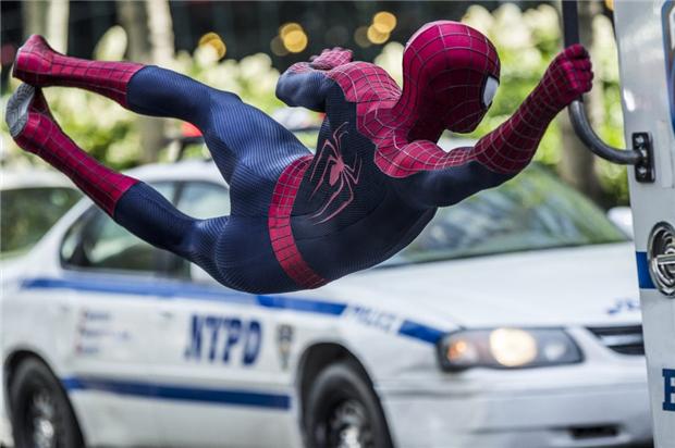 Andrew Garfield stars as Spider-Man in Columbia Pictures' "The Amazing Spider-Man 2."