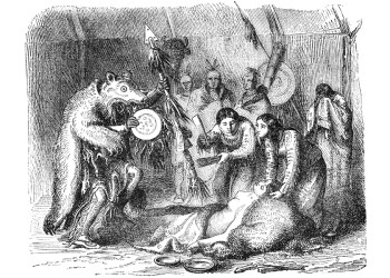 Shaman Art Illustration Medicine Man