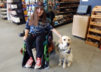 Shea Meagle with Pierre