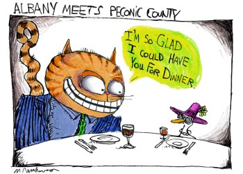 Sheldon Silver Cartoon By Mickey Paraskevas