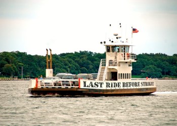 Shelter Island Ferry Strike