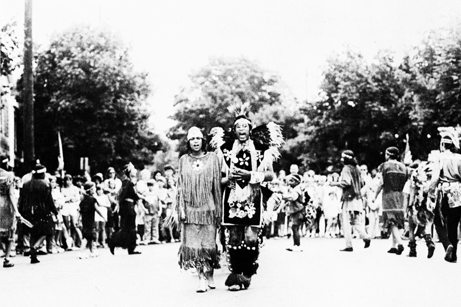 Shinnecocks at the 1973 July 4 Parade