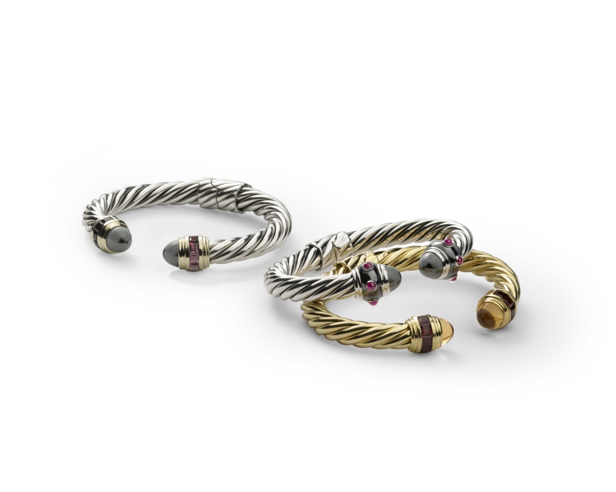 David Yurman bracelets now at London Jewelers.