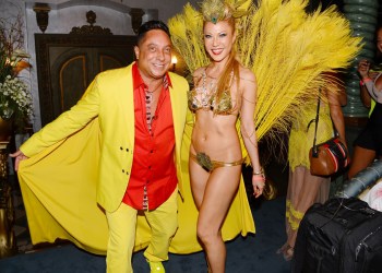 Sir Ivan Wilzig with Mina Otsuka