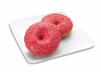 7-Eleven Wild Cherry Slurpee Donut