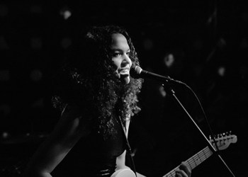Sofia D'Angelo plays at the Parrish Art Museum on Friday