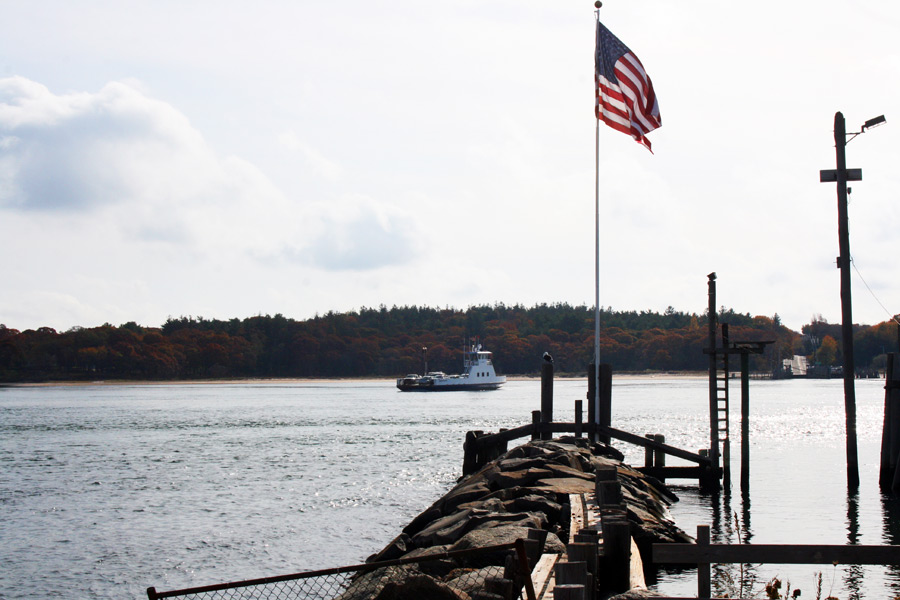 Shelter Island's South Ferry