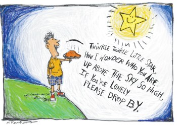 Star Cartoon By Mickey Paraskevas