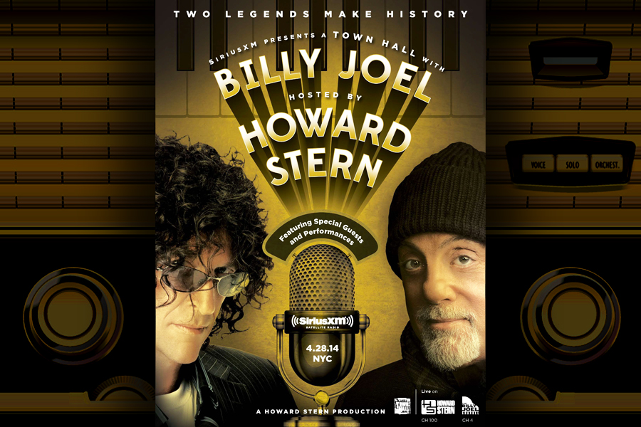 Howard Stern and Billy Joel Town Hall