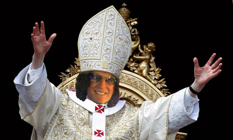 Howard Stern as the Pope